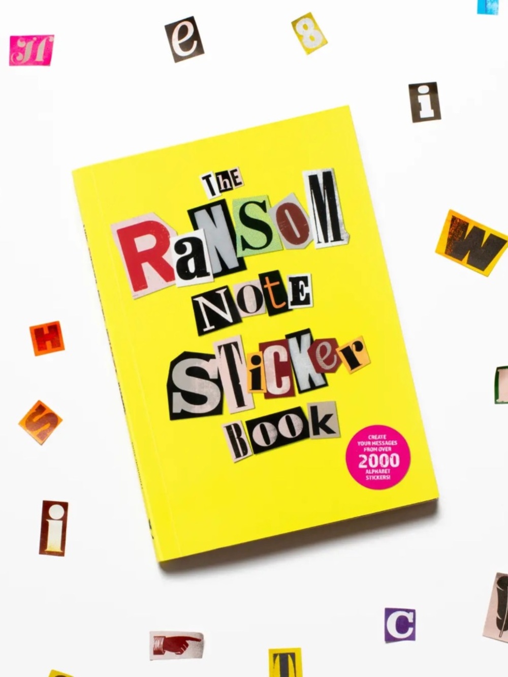 The Ransom Note Sticker Book (Over 2000 Alphabet Stickers)